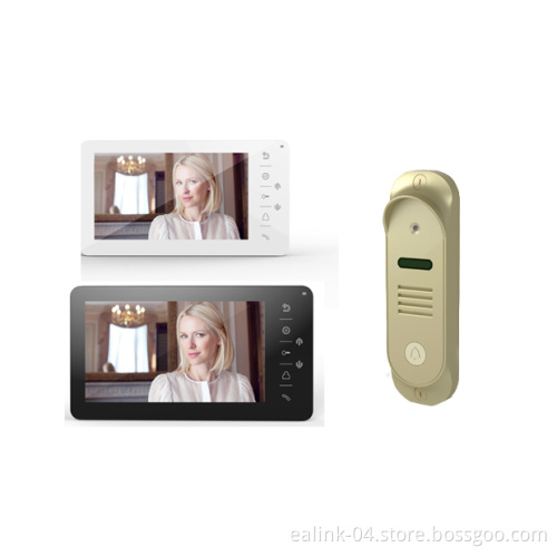 7" Commax Video Door Phone with Touch Key (M2207A+D25AC)